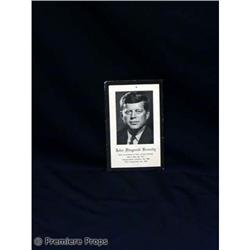 John F. Kennedy Prayer Card