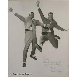 Dean Martin, Jerry Lewis Signed Photo Movie Props