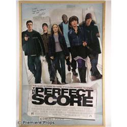 The Perfect Score Poster Movie Props