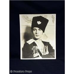 Rudolph Valentino Promotional Photo Movie Props