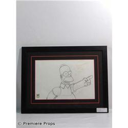 The Simpsons Movie Drawing Movie Props