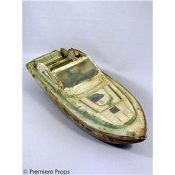 TEAM AMERICA- Miniature Aged Speed Boat