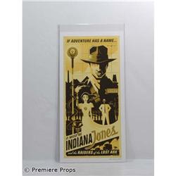Indiana Jones Giclee Movie Props