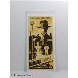 Indiana Jones Giclee Movie Props