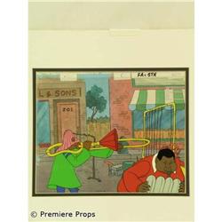 Fat Albert Animation Cels