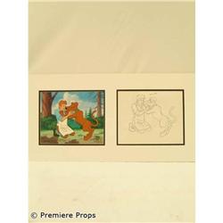 The Elves and Shoemaker Animation Cel