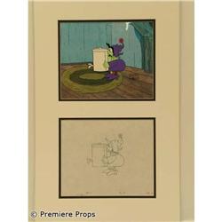 Broom Hilda Animation Cel
