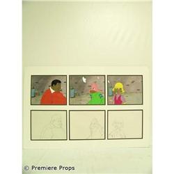 Fat Albert Animation Cels