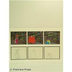 Fat Albert Animation Cels