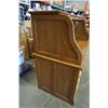Image 8 : OAK ROLLTOP DESK - NO KEY