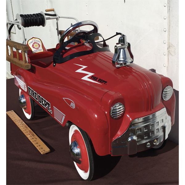 FIRE DEPT. PEDAL CAR