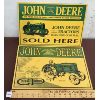 Image 1 : LOT OF 2 - JOHN DEERE SST SIGNS - 16 X 12 INCHES