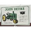 Image 2 : LOT OF 2 - JOHN DEERE SST SIGNS - 12 X 12 AND 14 X 10 INCHES