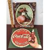 Image 1 : LOT OF 2 - COCA-COLA SST SIGNS - 12 X 16 INCHES