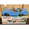 Image 1 : OPEN CAR TIN FRICTION TOY - 9 INCHES LONG