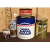 Image 1 : LOT OF 5 - MOTO-MASTER CANS - MOTOR OIL, LUBRICANT ETC.