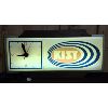 Image 2 : KIST LIGHT UP ADVERTISING CLOCK - 25 X 12.5 INCHES