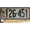 Image 1 : 1926 ONTARIO LICENSE PLATE