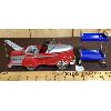 Image 2 : LOT OF 2 - DIECAST SNAP-ON TOOLS MINATURE PEDAL CAR WRECKER BANK AND ROLLING TOOL CART