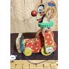Image 1 : FISHER PRICE SQUEAKY THE CLOWN WOODEN PULL ALONG TOY