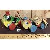 Image 1 : LOT OF 2 - KRISS THE CRICKET AND GRANPA THE FROG PULL ALONG TOYS - FISHER PRICE