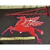 Image 1 : DOUBLE SIDED METAL HANGING PEGASUS SIGN WITH BRACKET