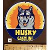 Image 1 : HUSKY GASOLINE SSP SIGN - 12 INCH DIAMETER
