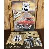 Image 1 : LOT OF 2 - SST SIGNS - ROUTE 66 