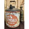 Image 1 : LOT OF 2 - KENDALL 5 GAL CAN AND BRASS PYRENE FIRE EXTINGUISHER