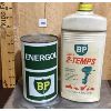 Image 2 : LOT OF 2 - BP ENERGOL QUART CAN & OUTBOARD MOTOR OIL BOTTLE