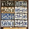 Image 1 : LOT OF 8 - 1960'S & 70's ONTARIO LICENCE PLATES