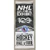 Image 2 : NHL HOCKEY HALL OF FAME BANNER - 27 X 70 INCHES