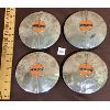 Image 1 : LOT OF 4 - EARLY WILLY'S 77 HUBCAPS - 6IN DIA