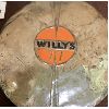 Image 3 : LOT OF 4 - EARLY WILLY'S 77 HUBCAPS - 6IN DIA