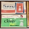 Image 1 : LOT OF 2 - BRA'S AND GIRDLES CARDBOARD ADVERTISEMENTS - 21 X 11 INCHES