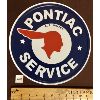 Image 1 : PONTIAC SERVICE SIGN - SST - 12 INCH