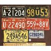 Image 1 : LOT OF 6 - CANADIAN LICENSE PLATES - 1943, 63, 64, 72, 74