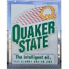 Image 1 : QUAKER STATE OILS SIGN - 45 X 36 INCHES