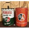 Image 2 : LOT OF 2 - 5 GAL B/A MOTOR OIL CANS