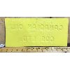 Image 2 : CANADIAN OIL COS. LTD. REPAINTED MTEAL SIGN - 14 X 6.5