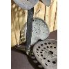 Image 2 : LOT OF 3 - METAL IMPLEMENT SEATS
