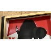 Image 2 : MARLBORO ADVERTISING CLOCK - 26 X 12 INCHES