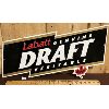Image 1 : LABATT GENUINE DRAFT SIGN - SST - 24 X 13 INCHES