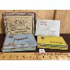 Image 1 : LOT OF 5 - FLAT FIFITIES CIGARETTE TINS AND WHITE OWL CIGAR BOX