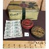 Image 1 : LOT OF 4 - CANADIAN ARMY DUBBIN TIN, BESSE'S DAIRY MILK COUPONS, SHOE POLISH ETC.