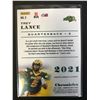 Image 2 : 2021 PANINI CHRONICLES RECON DRAFT PICKS #3 TREY LANCE RC