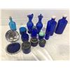 Image 2 : Blue Jars & Bottles Lot