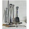 Image 1 : Tools, shovels, etc