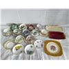 Image 1 : 11 Teacups and Saucers with 4 additional saucers, 2 serving dishes and 1 plate