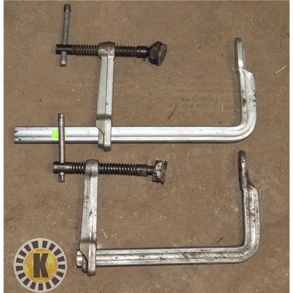 LOT OF 2 BESSEY C-CLAMPS